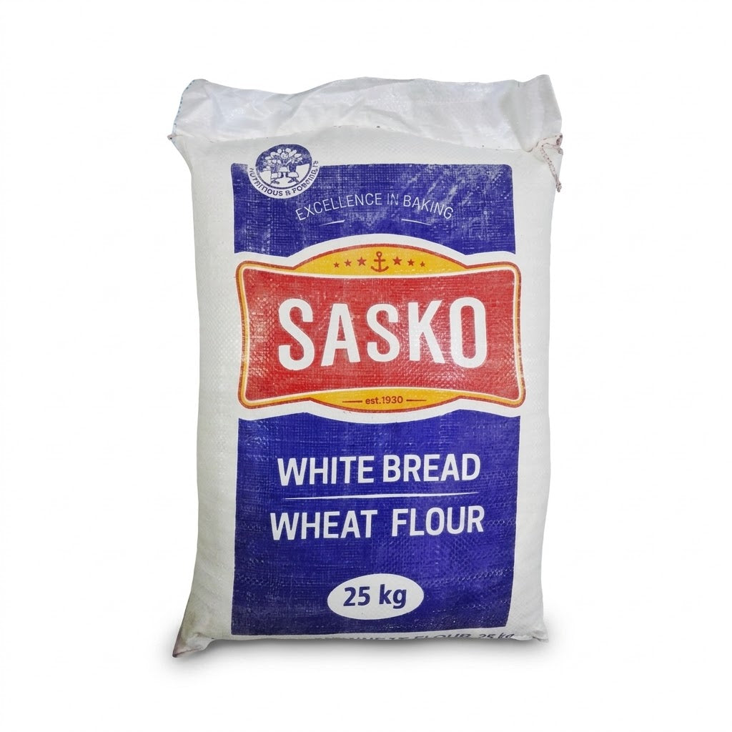 SASKO WHITE BREAD FLOUR 25kg