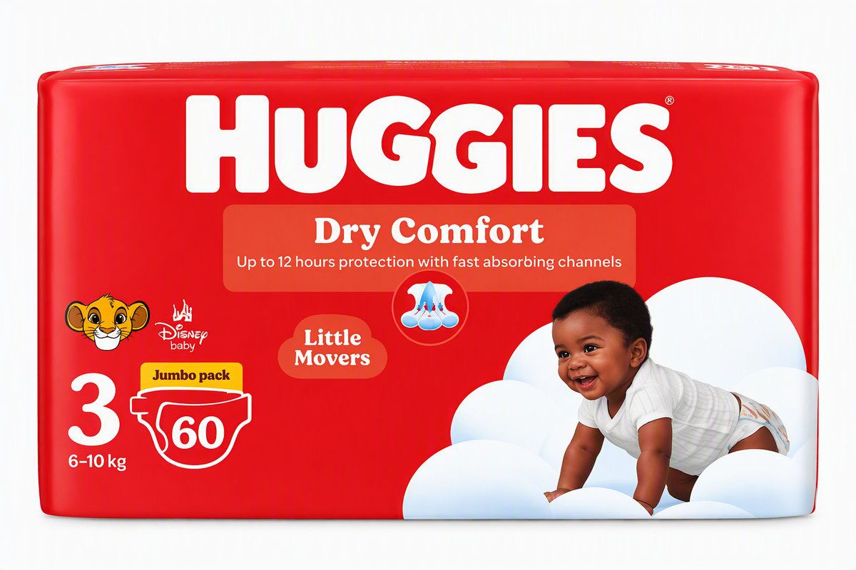 HUGGIES D/COMF SIZE 3 8S CASE 8