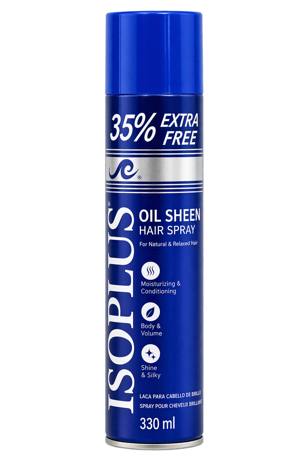 ISOPLUS OILSHEEN SPRAY 330ML CASE 12