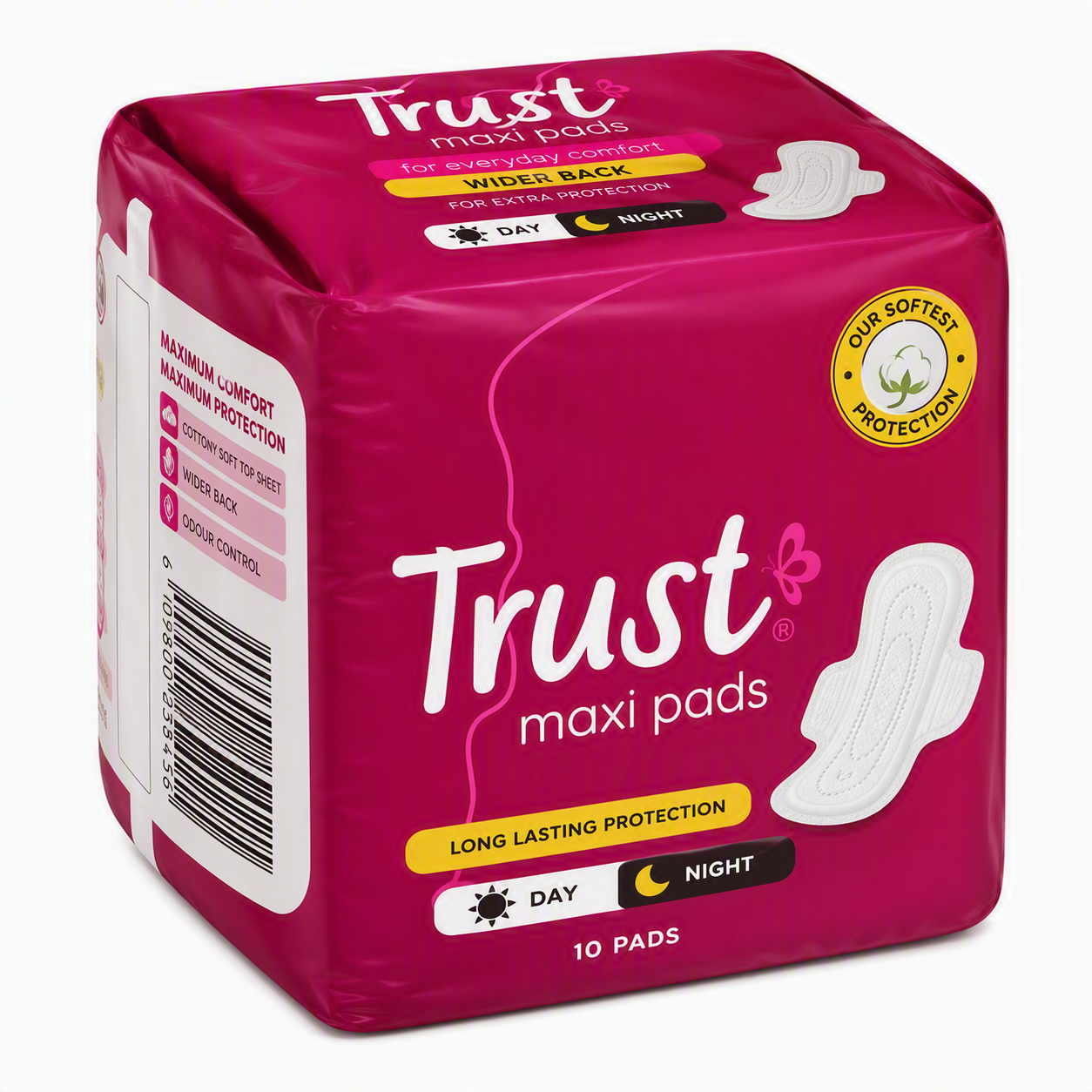 TRUST MAXI PADS PACK 4