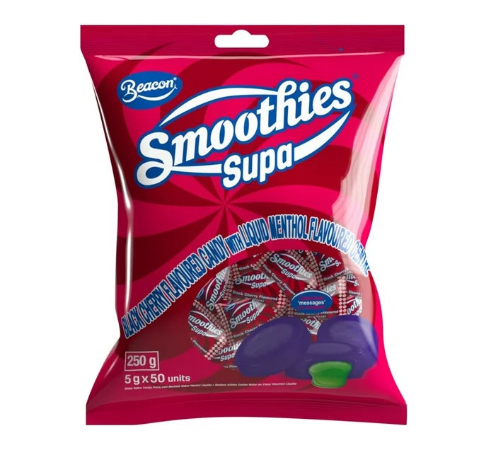 SMOOTHIES SUPA BLACK CHERRY FLAVOURED 50s ASST