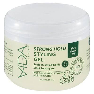 VIDA STRONG HOLD STYLING GEL 250ML PACK-6