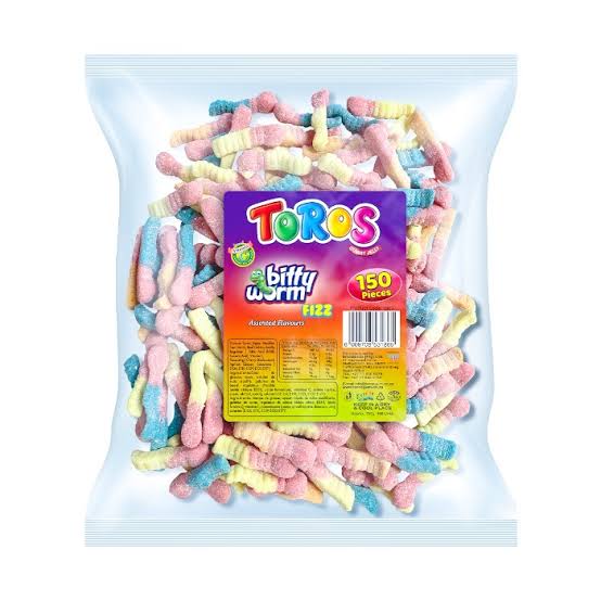 TOROS BAG BITTY WORM 150s
