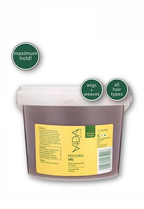 VIDA MOULDING GEL- MAX STRENGTH 1LT