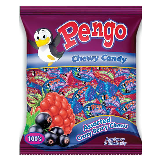 PENGO CHEWS CRAZY BERRY 100s ASSTD