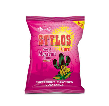 STYLO'S 125g SWEET CHILLI PACK 10