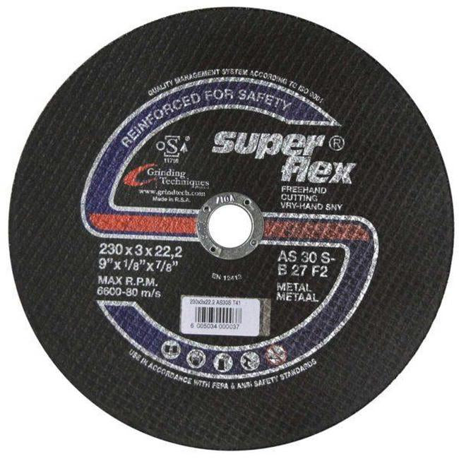SUPERFLEX STEEL CUTTING DISC 230MM