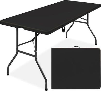 CATERING TABLE RECTAN H/DUTY 1.8M BLACK