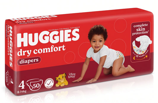 HUGGIES D/COMF SIZE 4 7S CASE 8