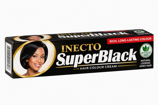 INECTO SUPER BLACK 28ML PACK-6