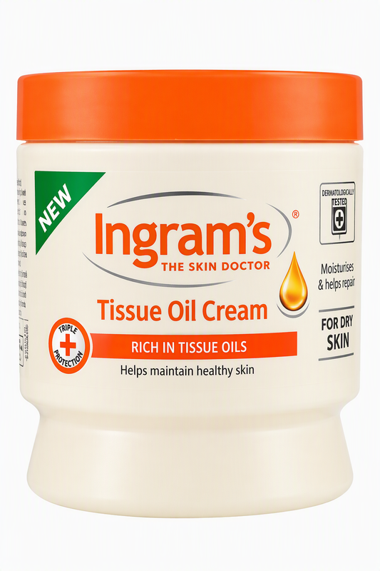 INGRAMS CREAM 450ML TISSUE OIL PACK-6
