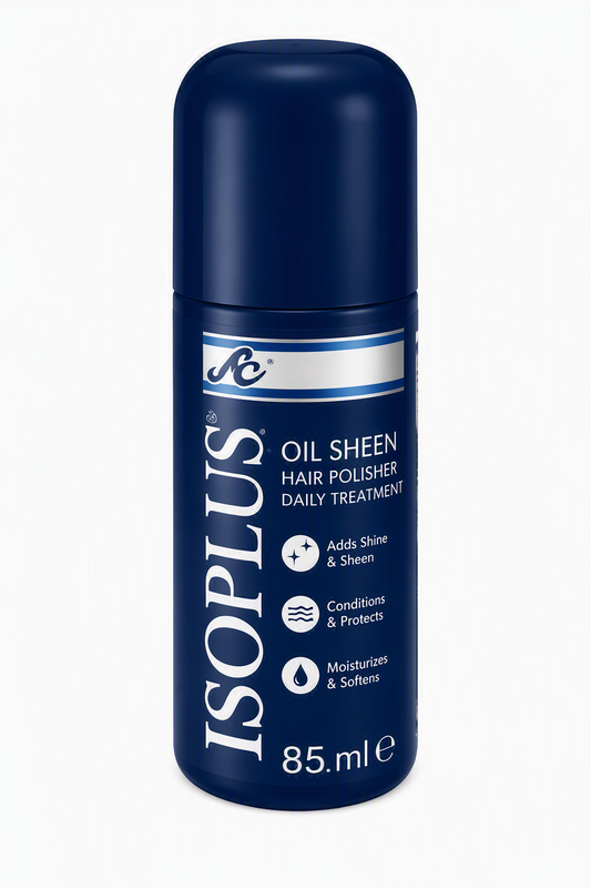 ISOPLUS OILSHEEN SPRAY 85ML SPRAY CASE 24