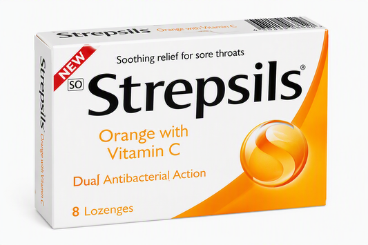 STREPSILS LOZENGES 2S ORANGE C PACK-25