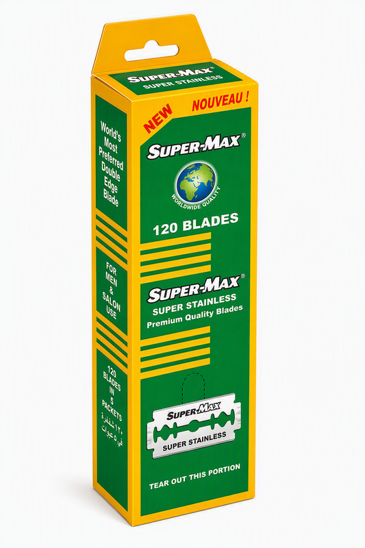 SUPERMAX DBL EDGE PILLAR PACK 5'S PACK-24