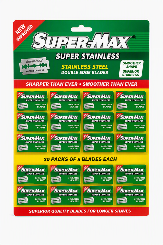 SUPERMAX S/STEEL BLADES 5PCX20