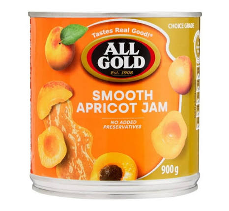 ALL GOLD JAM 900G APRICOT PACK-6