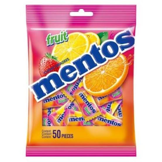 MENTOS CANDY FRUIT 50s ASST