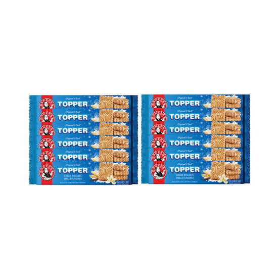 BAKERS TOPPER VANILLA 125g 12s ASST