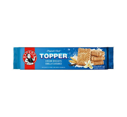 BAKERS TOPPER VANILLA 125g 12s ASST