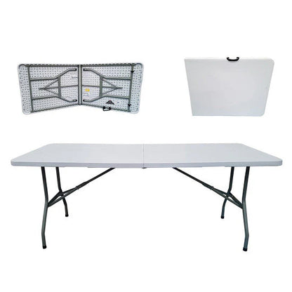 CATERING TABLE RECTAN H/DUTY 1.8M WHITE
