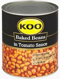 KOO BAKED BEANS 3.06KG TOMATO SAUCE UNIT-1